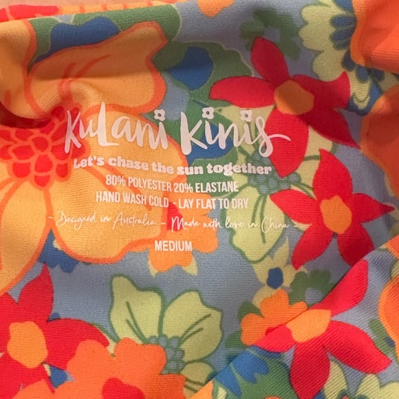 KULANI KINIS
Adjustable Cross Back One Piece Size M $112 - Picture 7 of 8